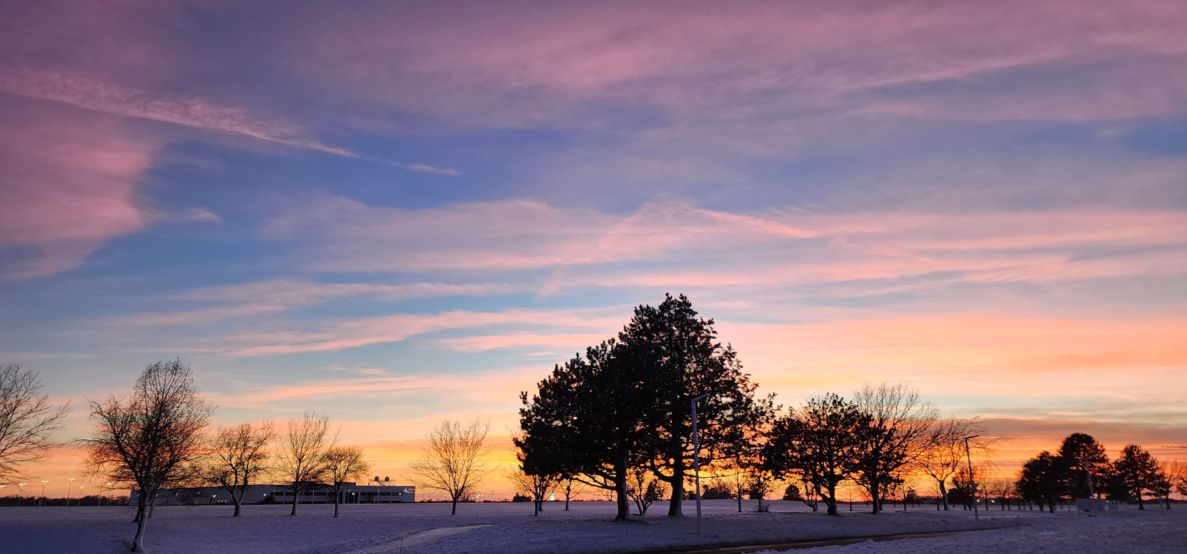 Sunset silhouette of a Citation Longitude